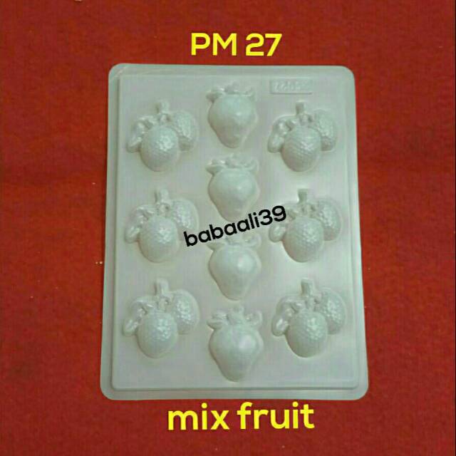 PM 27 Cetakan Mika Susu Mix Fruit Import