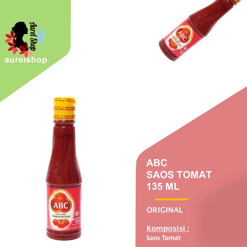 

ABC Saos Tomat 135 ml kemasan karton 48 pcs