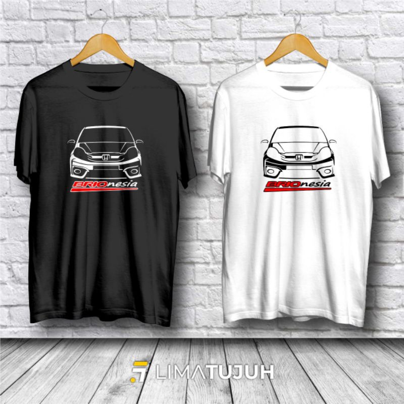 Kaos Baju Mobil Brio / Kaos Brionesia Bahan Premium