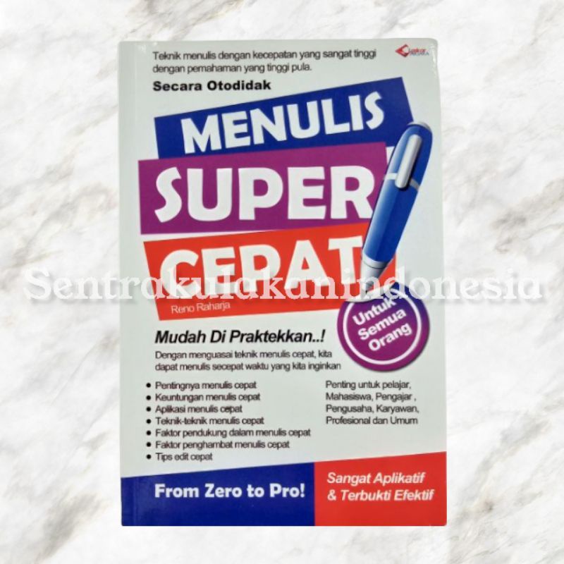 Laskar Aksara | Buku Menulis Super Cepat