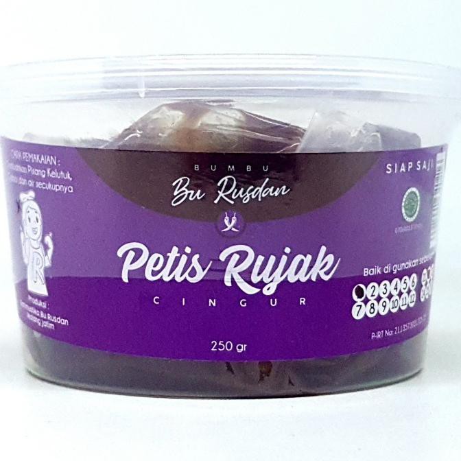 

Best Produk] Bu Rusdan Petis Rujak Cingur 250Gr