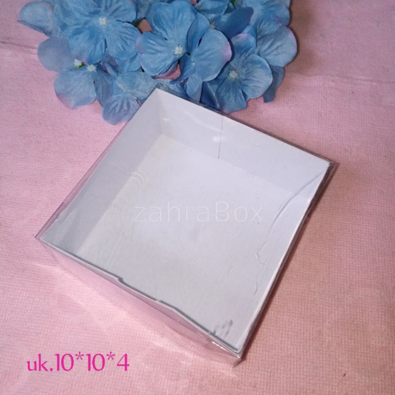 

box mika frame/full mika10*10*4 custom/kotak request ukuran (isi 10pcs)