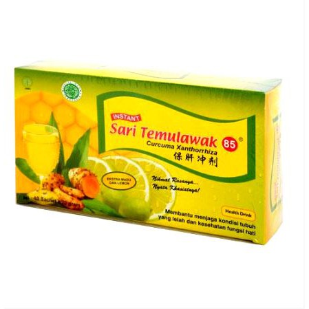 

Sari Temulawak Extra Lemon Madu 10sct