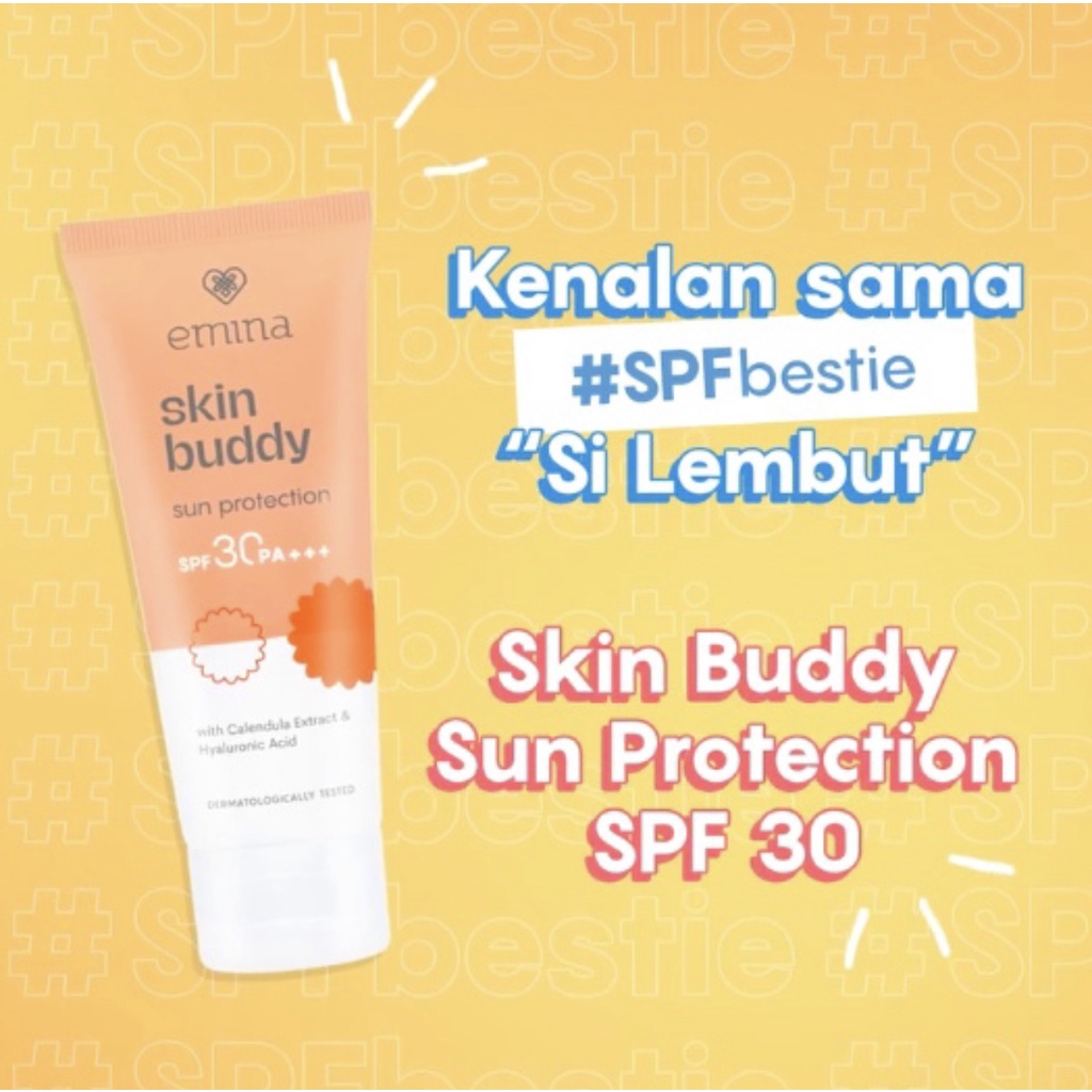 EMINA Sun Protection SPF 30 PA+++ 60mL | Emina Sun Battle SPF 45 | 30 PA+++ 30mL Sunscreen Skin Buddy