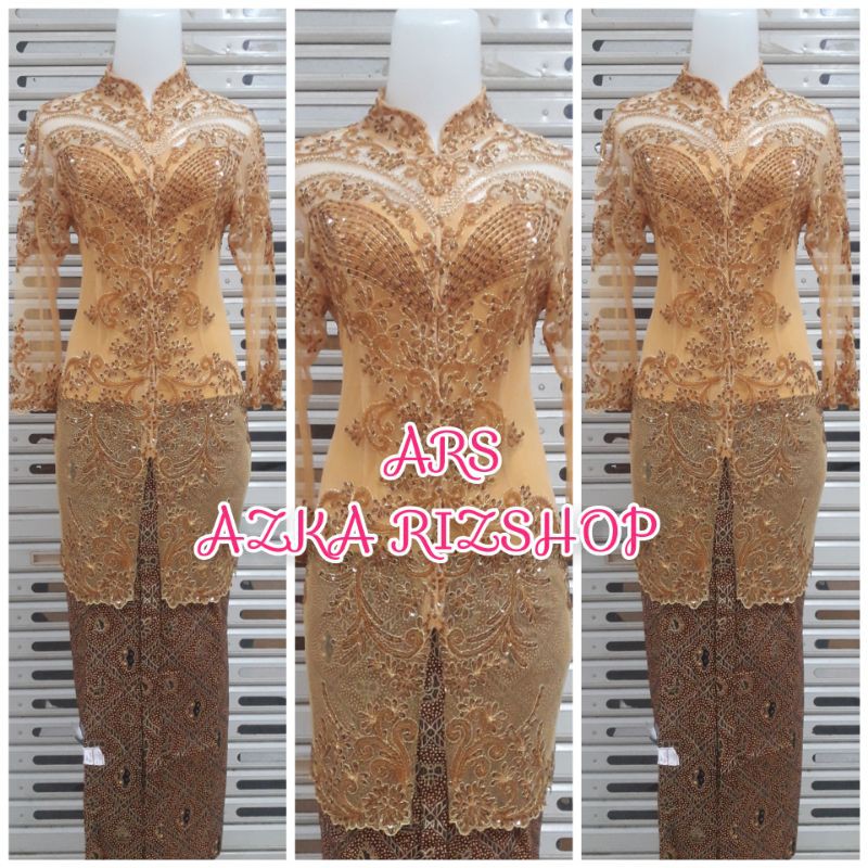 set kebaya kerah syanghai +rok sidomukti