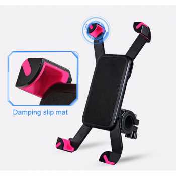 Holder Sepeda Handphone Smartphone Rotasi 360 Derajat Rockbros