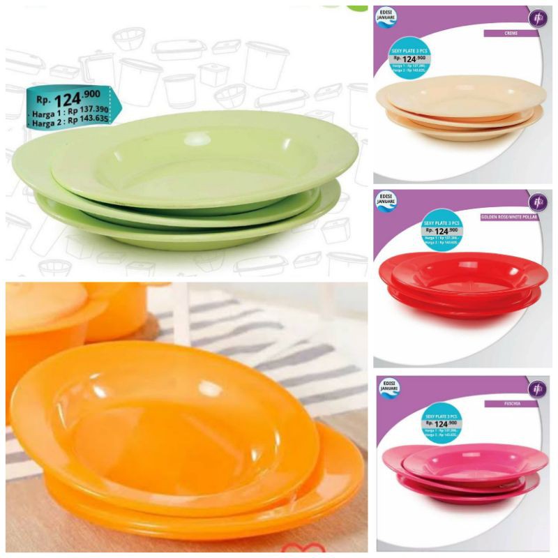 PIRING PLASTIK/SEXY PLATE IFA COOKWARE