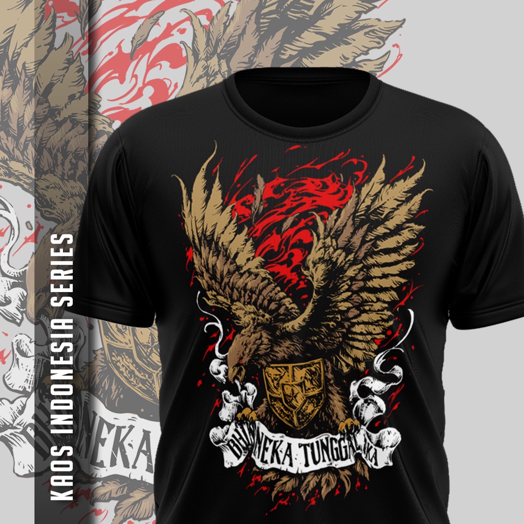 Overheadkicktees / Kaos Indonesia Series Terbaru 2021 / Kaos Garuda Indonesia / Kaos dan T-Shirt Dis