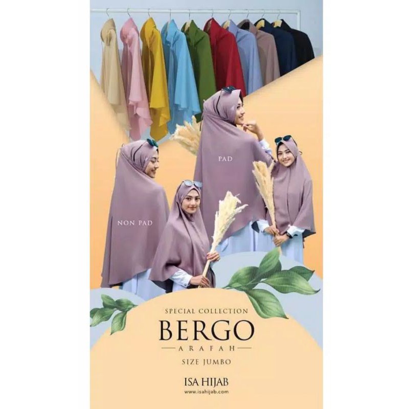 BERGO ARAFAH JUMBO BY ISA HIJAB