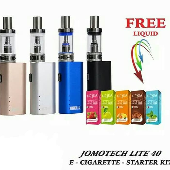 PAKET SIAP NGEBUL JOMO TECH LITE 40 Vape Vapor Rokok Elektrik