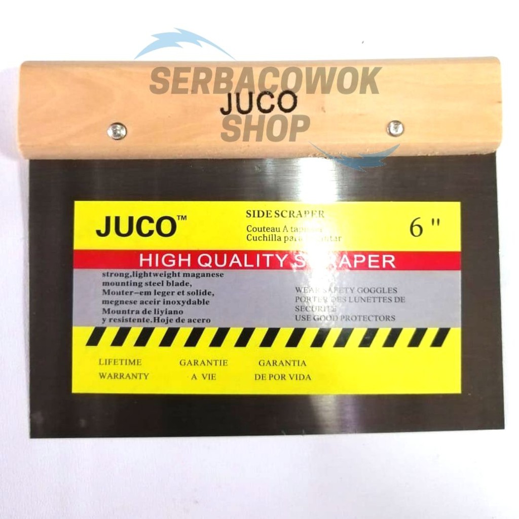 Skrap Kape Side Scraper 6 Inch JUCO Sendok Plat Termurah Berkualitas