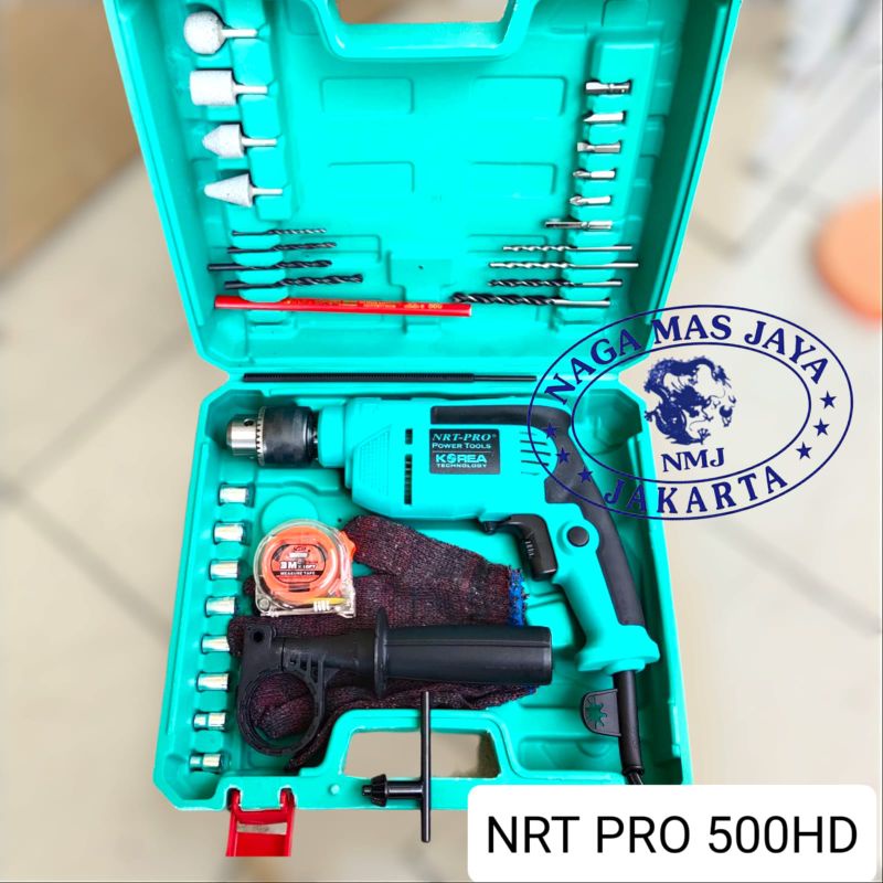MESIN BOR TANGAN BETON TEMBOK NRT PRO 500HD / BOR TANGAN NRT PRO 500 HD
