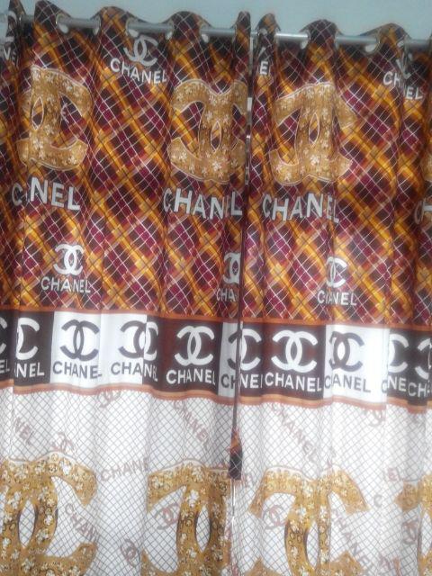 Gorden Tirai Smokring Homemade Murah Motif Minimalis