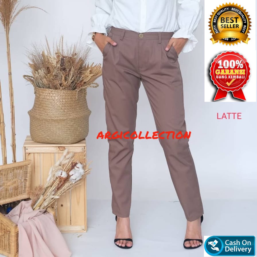 argicollection promo BAGGY PANTS Latte beige nude maroon ivory Dusty pink white moss Tamolivia B7T7