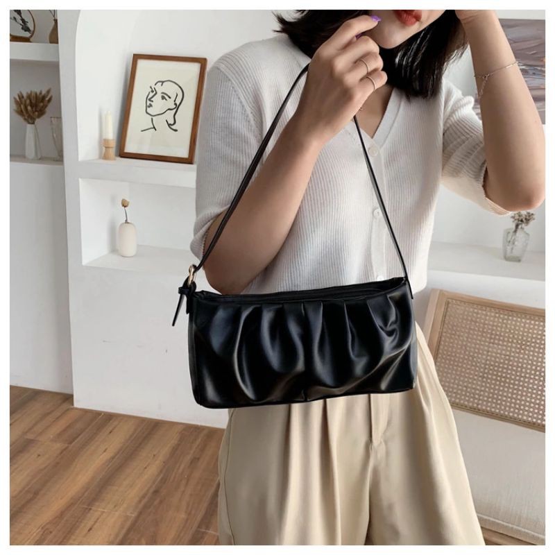 HEYKASTORE - Tas selempang shoulder bag fashion wanita kekinian termurah gaya korean bag kode A01