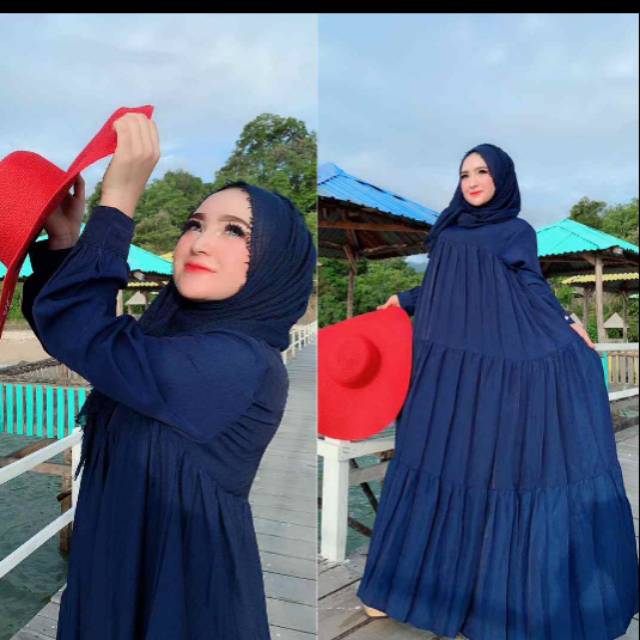 Dress ORI SHELLASAUKI navy