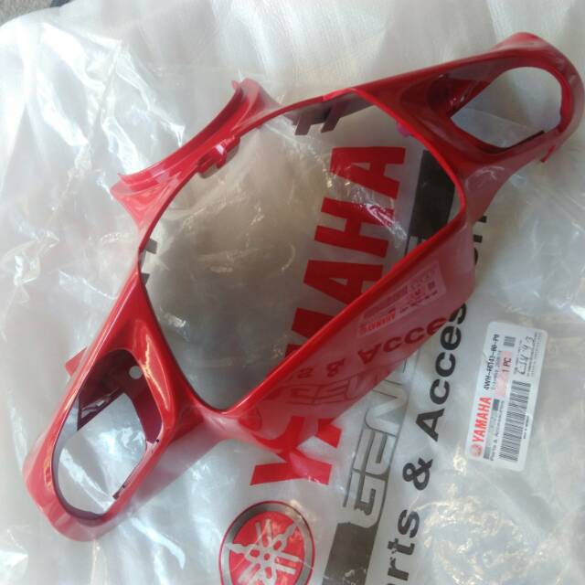 Cover handle batok kepala depan merah yamaha fizr FIZR f1zr F1ZR vega lama ori