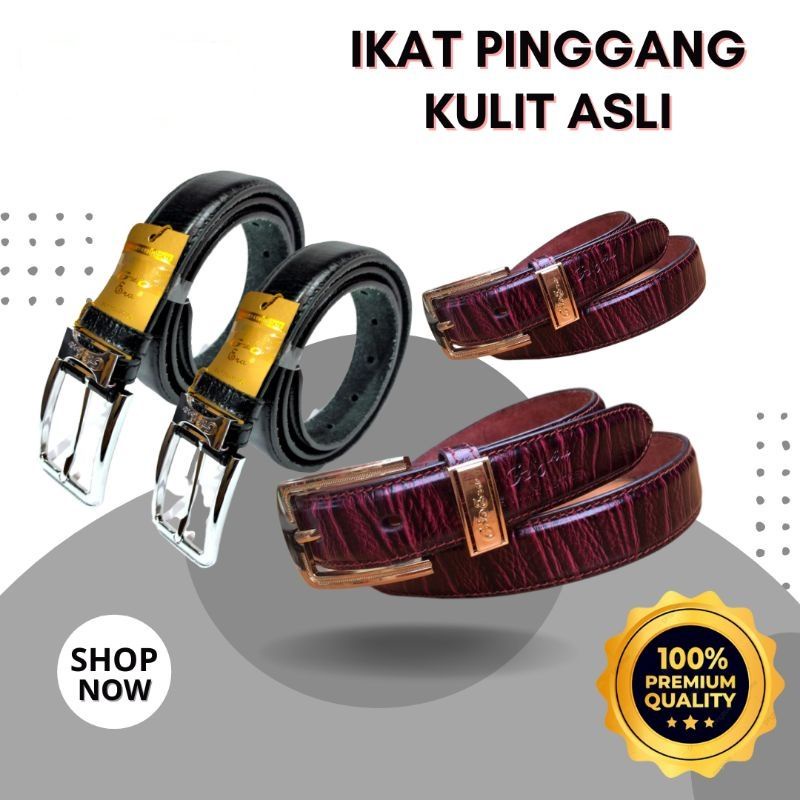 Ikat Pinggang Gio Ikat Pinggang Kulit asli Gio 200