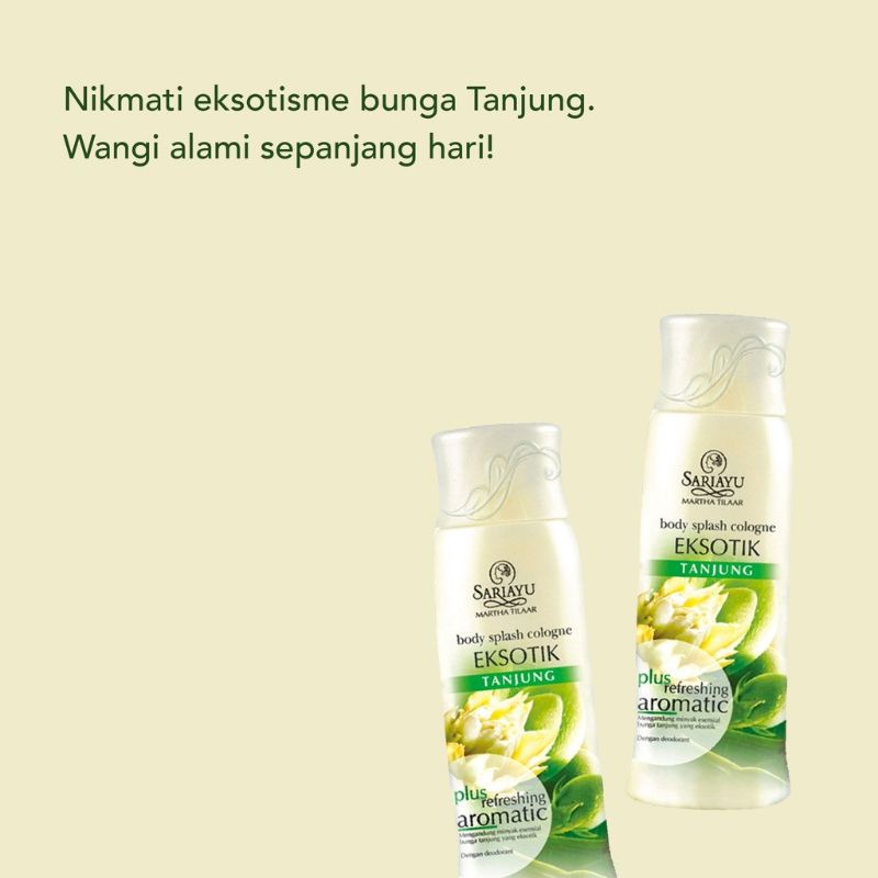 Sariayu Body Splash Cologne Eksotika Tanjung