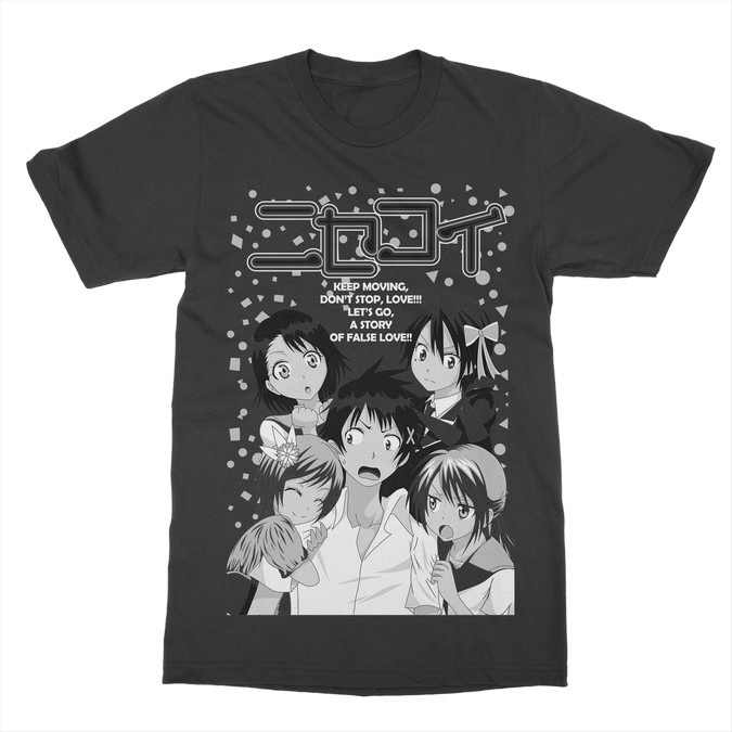 Kaos Anime Nisekoi - Anime Manga - Chicken Garment