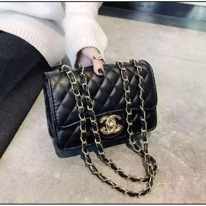 Aizy 01Chanel Tas Selempang Elegan Wanita Terbaru Kekinian