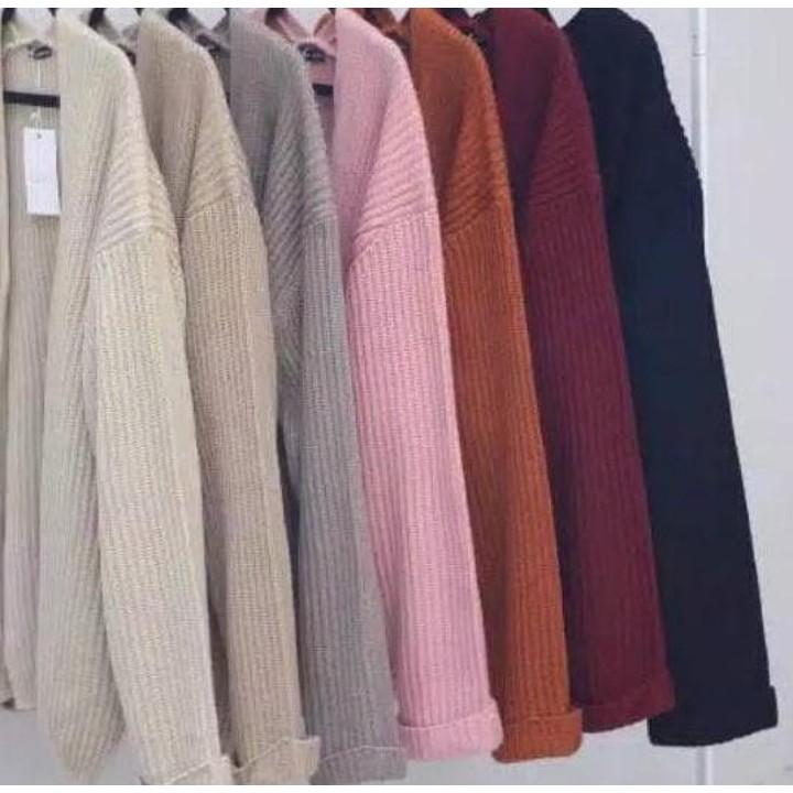 BRESHKA CARDIGAN RAJUT / KARDIGAN WANITA / KARDIGAN PANJANG / KARDIGAN MUSLIMAH / KARDIGAN RAJUT