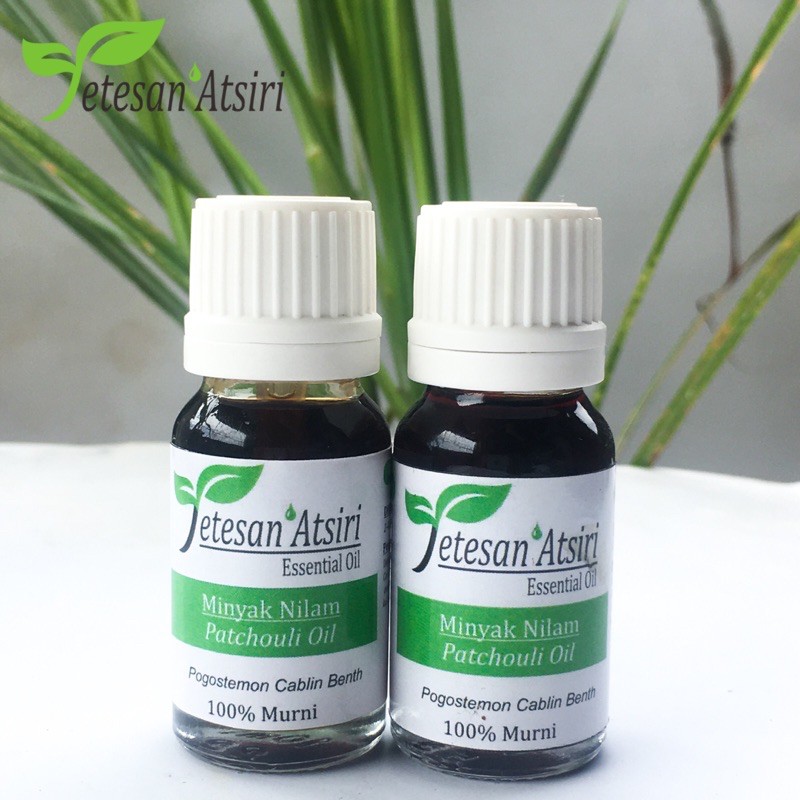 10 ml minyak atsiri nilam minyak nilam murni patchouli oil patchouli essential oil 10% murni suling