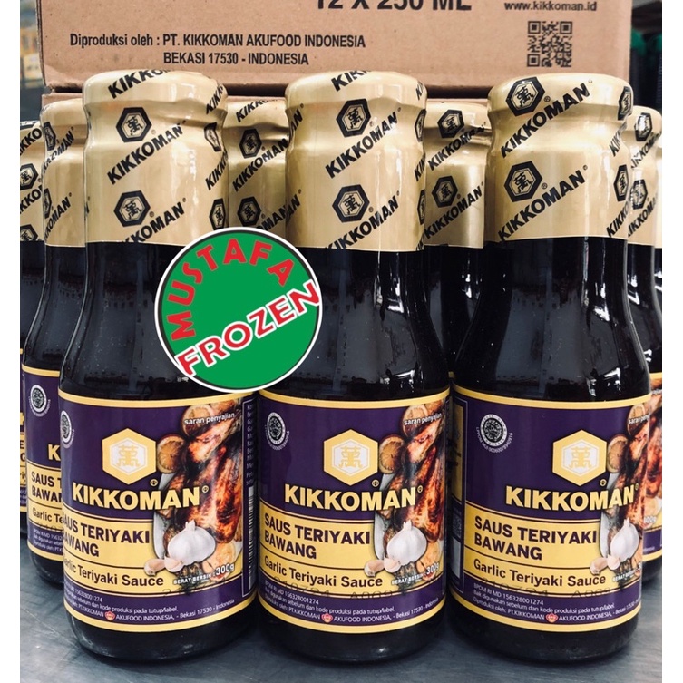 

Kikkoman Teriyaki Bawang 300ml