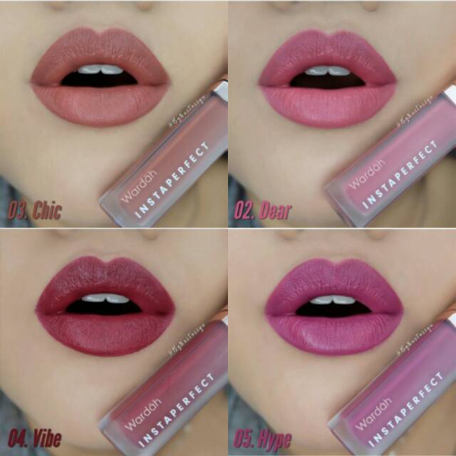 Wardah Instaperfect Mattesetter Lip Matte Paint Wardah Insta Perfect Lip Matte Paint