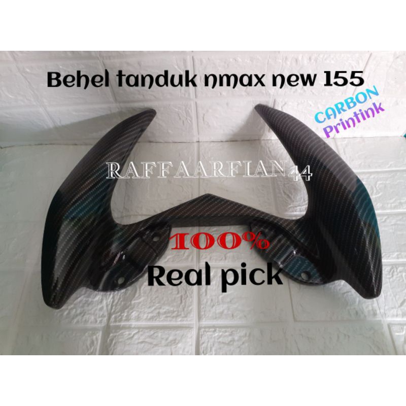 Behel tanduk nmax new 155 CARBON PRINTINK begel tanduk nmax all new CARBON