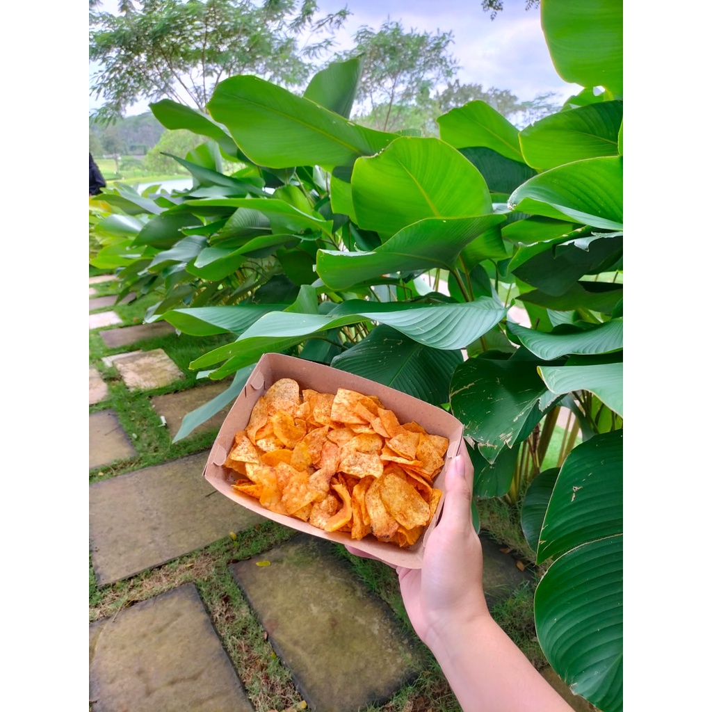 

KERIPIK ENAK MURAH PEDAS / CEMILAN MURAH