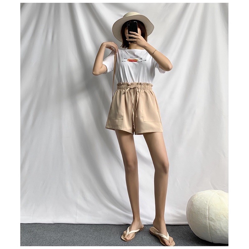 Ovala Hotpants Twill Combed Tali Serut / Ovala Hotpants / Lalisa Hotpants