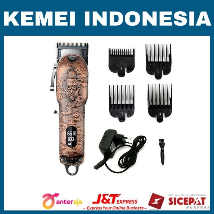 Kemei indonesia 10w Mesin cukur rambut Kemei km-3705 Hair Clipper kemei km 3705
