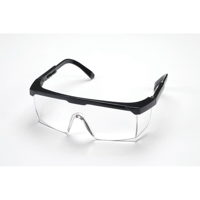 Kacamata Safety Bening / Clear Google List Hitam
