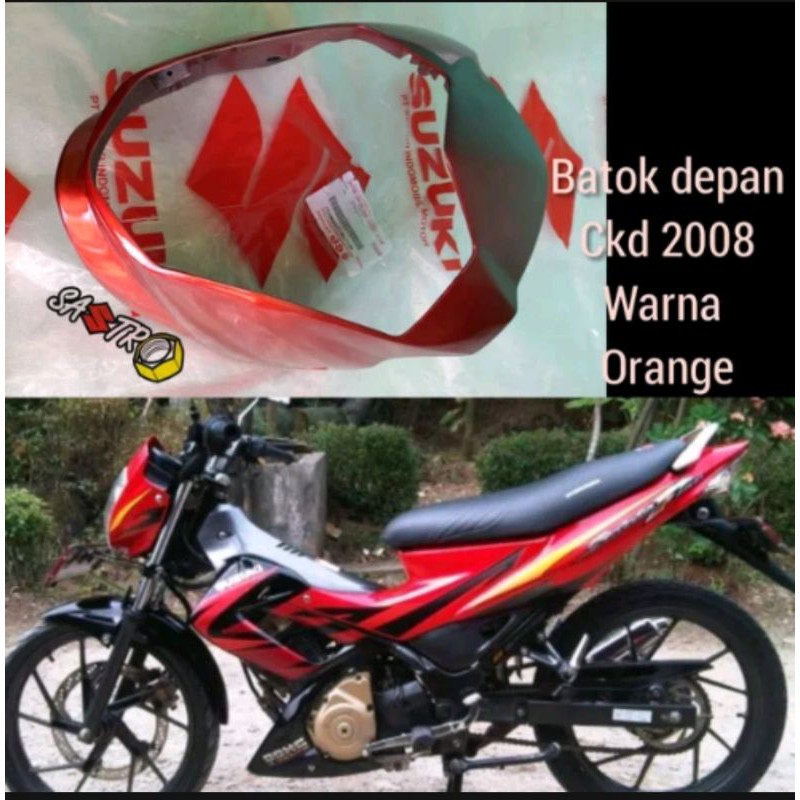 batok kecil batok satria Fu housing headlamp Suzuki satria Fu cbu ckd hitam abu merah orange biru or
