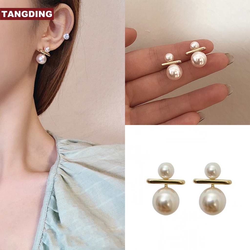 Anting Mutiara Serbaguna Model Simple Untuk Wanita