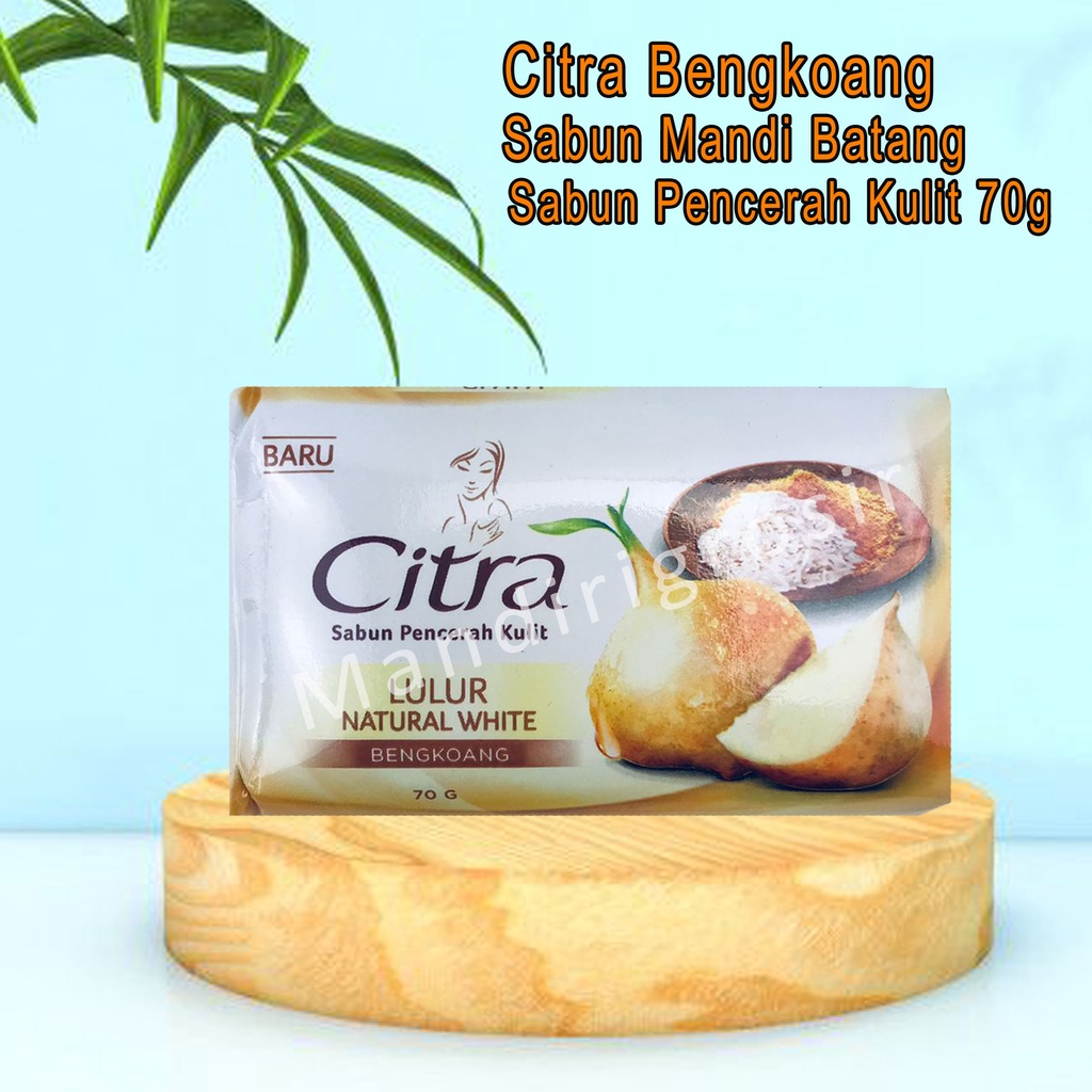 Sabun Pencerah Kulit *Citra * Lulur Natural White * Bengkoang 70g