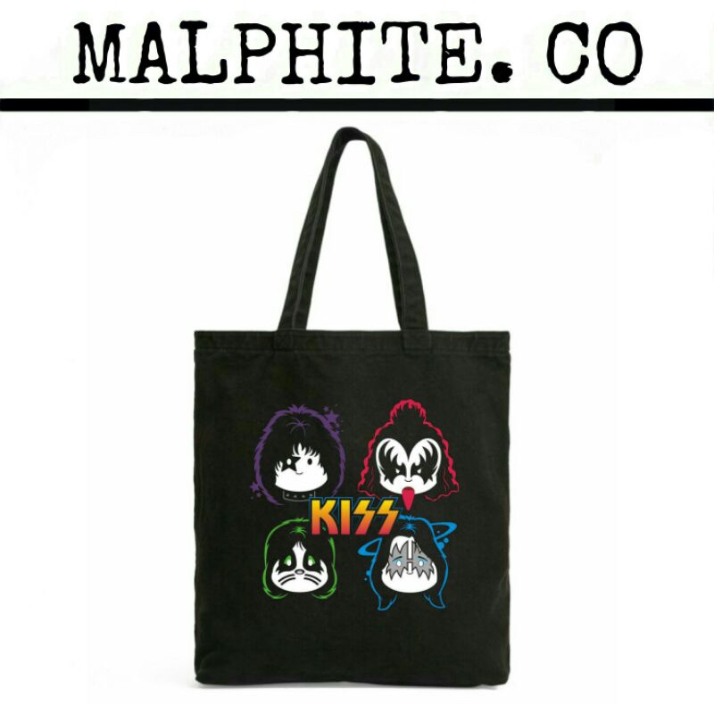 Totebag Metallica Tote Bag Motif Logo Band Metal Merch Tas Jinjing Selempang Shoulder Hand Pria Wani