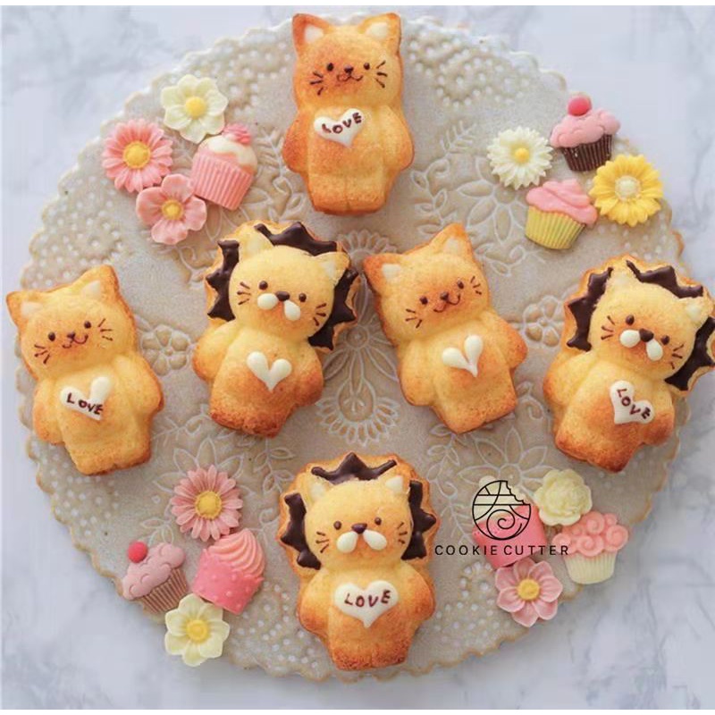 Silicone Motif Animal Hewan Cetakan Silikon Kue Cookie Puding