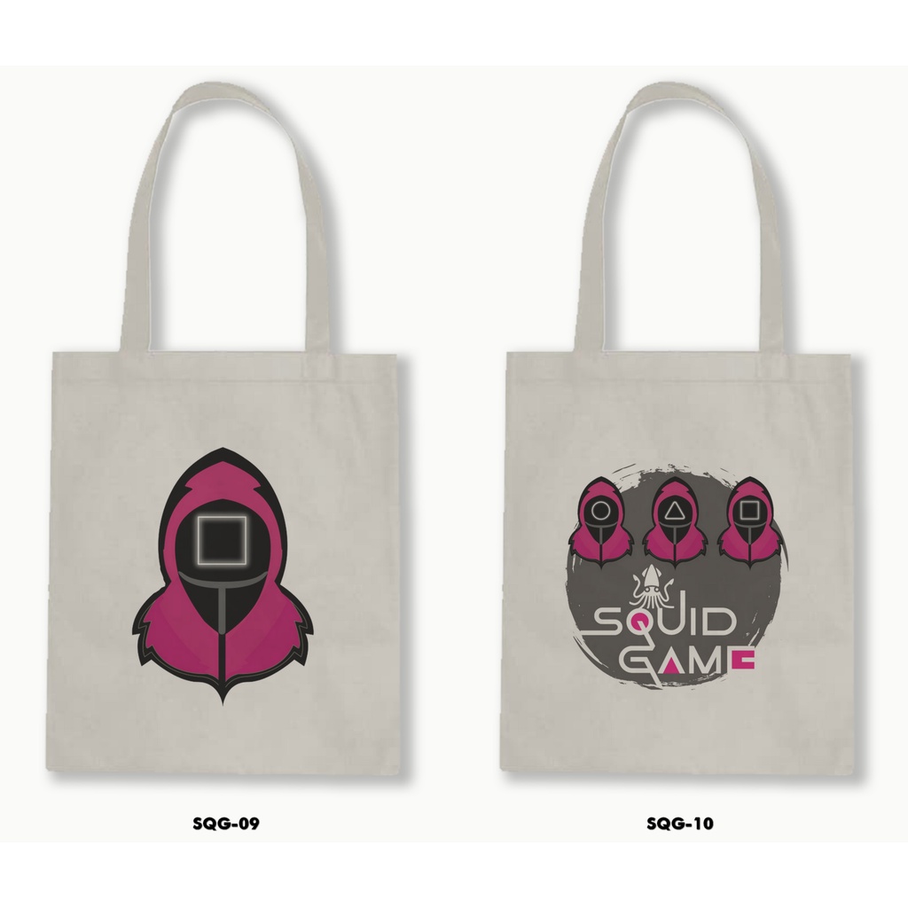 TOTE BAG BLACU - SQUID GAME