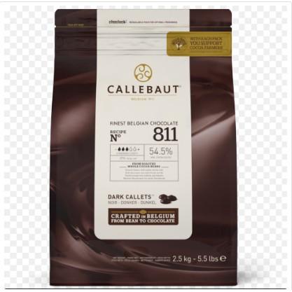 

Ready Callebaut Dark Couverture 54.5% 500gr REPACK / Coklat Import Callebaut / Dark Chocolate Couverture Kualitas Terjamin