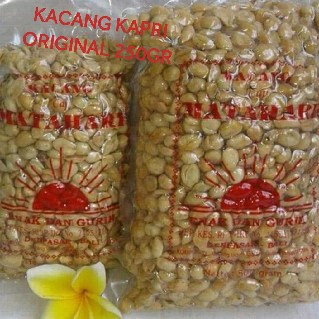 

KACANG KAPRI ORIGINAL 250 GR