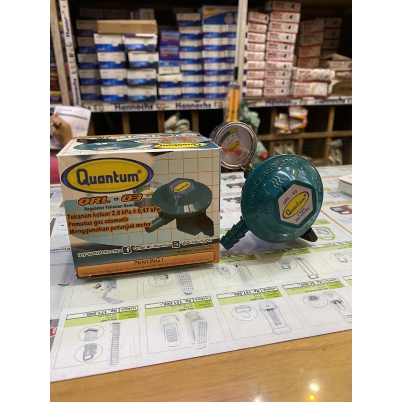 Kepala Gas Quantum QRL-03 Regulator Quantum