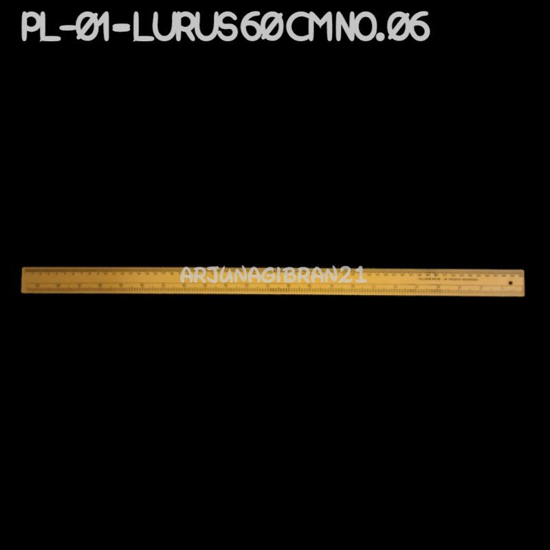 PENGGARIS POLA JAHIT LURUS 60 cm No. 06 Merk &quot;POLARIS&quot; - (PL-01)