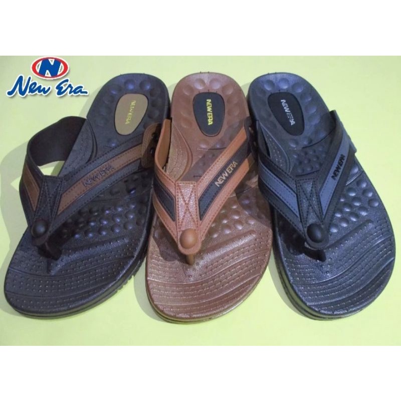 Sandal karet pria dewasa New Era