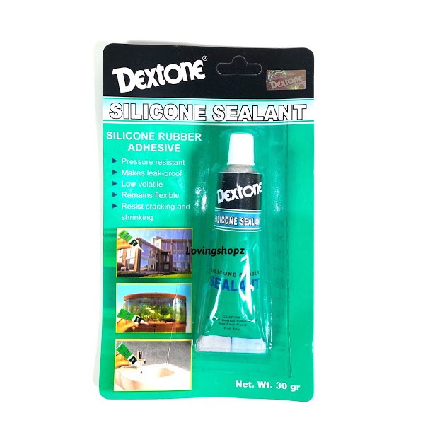 Dextone Silicone Sealant, Lem Dextone