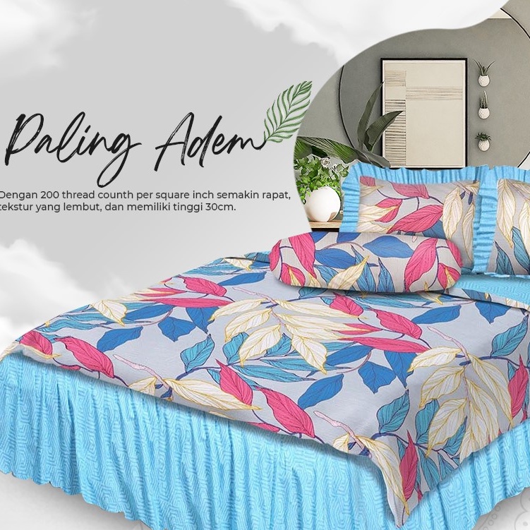 Bed Cover My Love - T30 Sprei Rumbai (180x200) King Tinggi 30 Bohemian