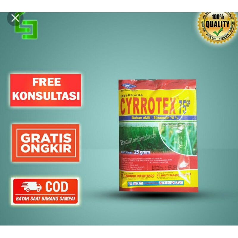 cyrrotex Insektisida SPESIALIS PENYAKIT LEREK PADA BAWANG MERAH