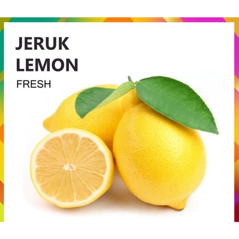 

jeruk lemon import 1 kg fresh segar besar