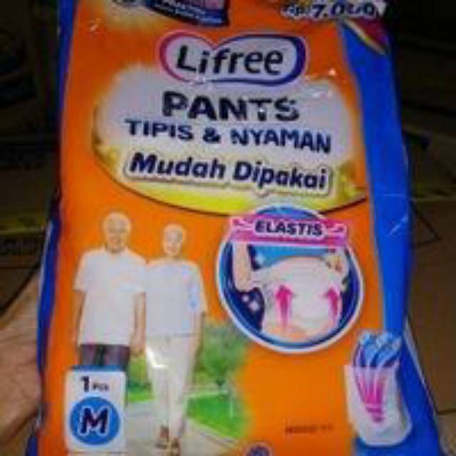 LIFREE SACHET PANTS POPOK CELANA DEWASA M L XL | Shopee